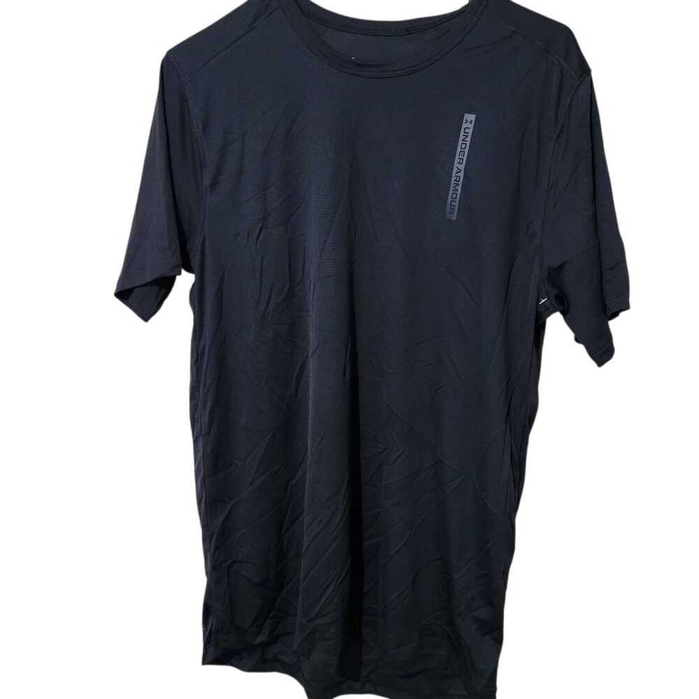 Under Armour Tshirt Size Small Black Lightweight UA Coolswitch